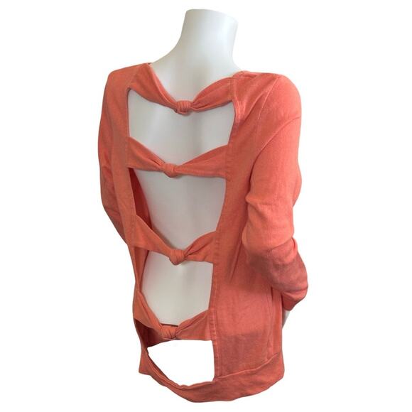 #T38 OBEY PROPAGANDA Ladder Back Light Weight Sweatshirt SZ M $89 - Picture 7 of 10